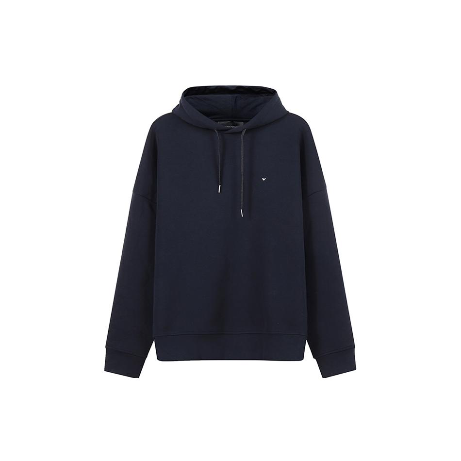 EMPORIO ARMANI Sweatshirts Men's Navy Hooded Moderate Regular 6L1M79-1JHSZ-09D1