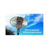 Patio Heater Reflector Shield, Propane Outdoor Heaters Replacement Part - Top Dome, 3-Hole Mount, 3