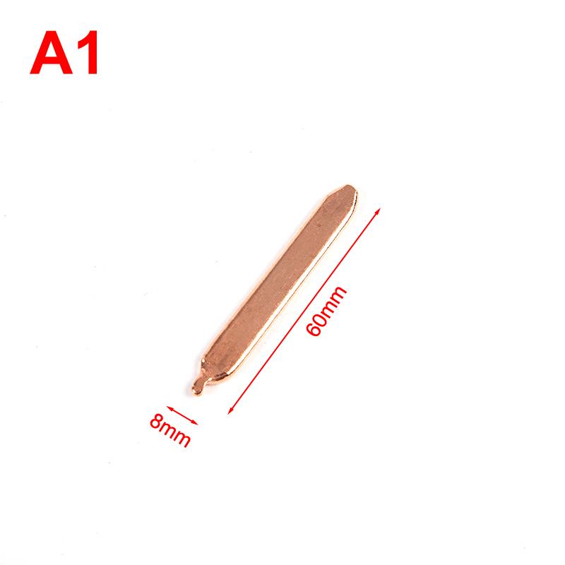 Copper Tube Diy Computer Laptop Cooling Notebook Heat Pipe Flat Tube 60Mm-150Mm