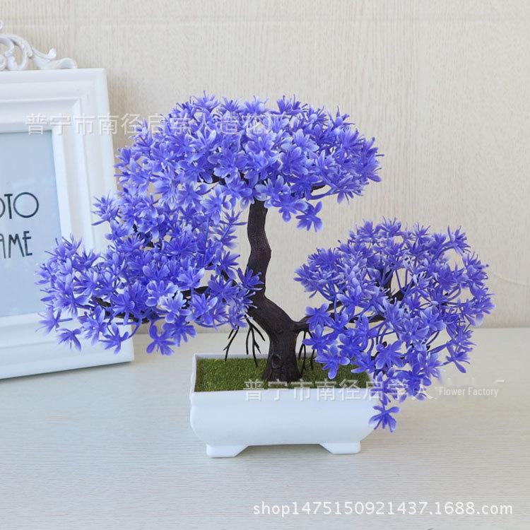 Small Artificial Potted Plant - Desktop Decoration Bonsai