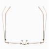 Women's Trendy Diamond Cut Reading Glasses Blue Light Blocking Gradient Far Sight Eyeglasses Unisex Female Retro Rimless Eyewear