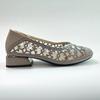 Summer Shoes Women Low Heels Breathable Mesh Shoes Square toe Elegant Office Lady Shoes Black Beige Grey Plus Size 42