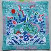 Chinese Embroidered Placemat Official Robe Badge Phoenix Craft Embroidery Piece Gift Decorative Coaster Cups Plates