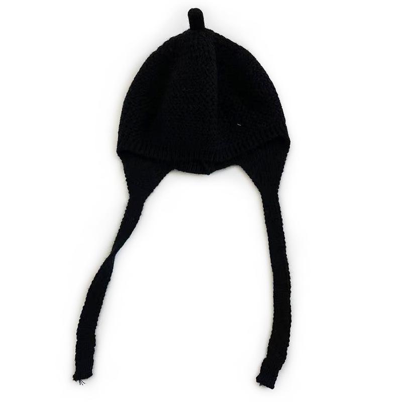 

Котячий Брат Осінь Зима Дитяча Мила Косички Берет - Солодкий, Стильний В язана Вовняна Шапка для Дівчат чорний