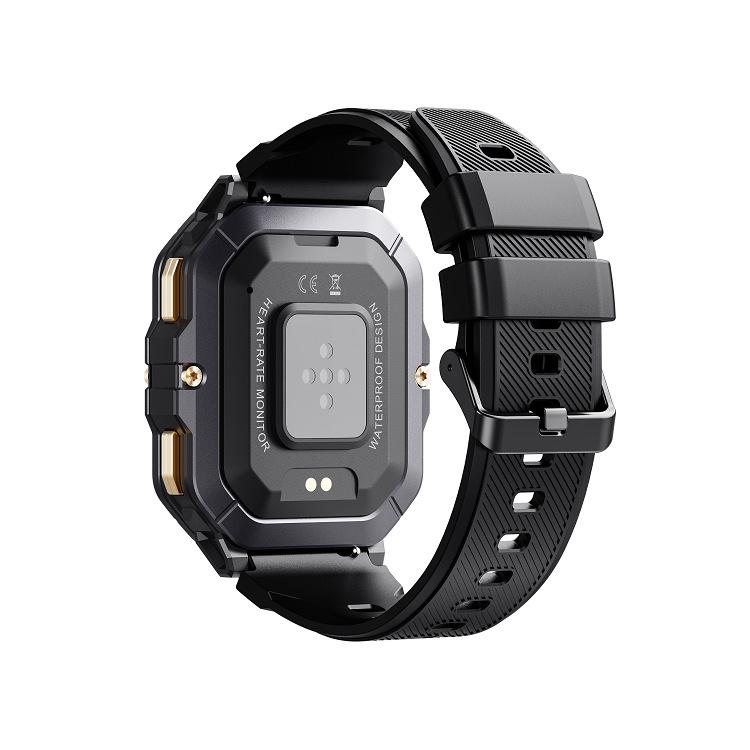 C28 Smartwatch: Outdoor Three-Proof, 3ATM Waterproof, 2.0" HD Screen, Call, Blood Pressure & Oxygen Monitoring