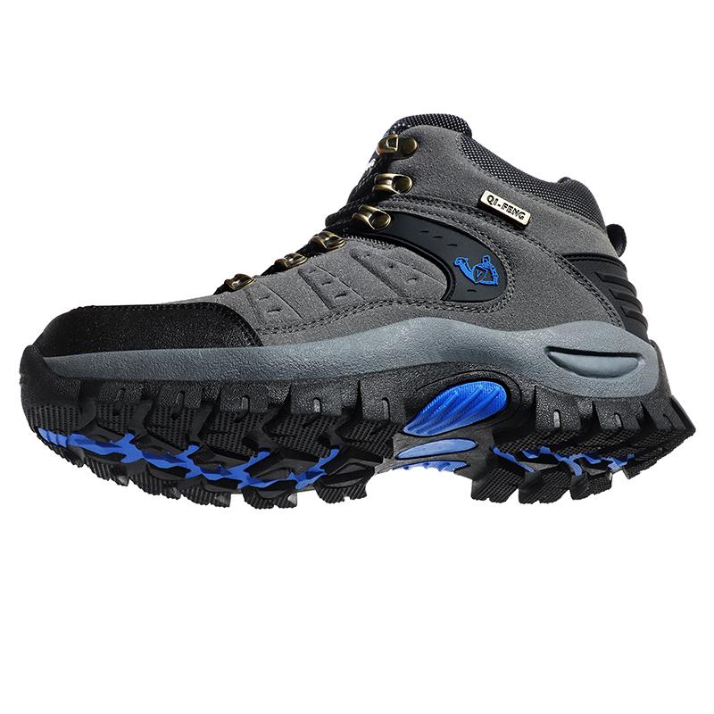 New Men's and Women's Mountaineering Shoes, High Top Couple Mountaineering Sports Shoes, Outdoor Hiking Shoes, Motorcycle Boots,