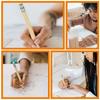 35/100pcs Short Wood Pencils With Eraser Golf Pencils Golf Pocket Pencil For Drawing Writing Small Log Pencil 10cm