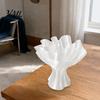Eco Friendly PLA Material Vase Bouquet Wrap Vase, 3D Printed Translucent Flower Artistic Glossy Centerpiece Silky Table Modern Decorative Vessel