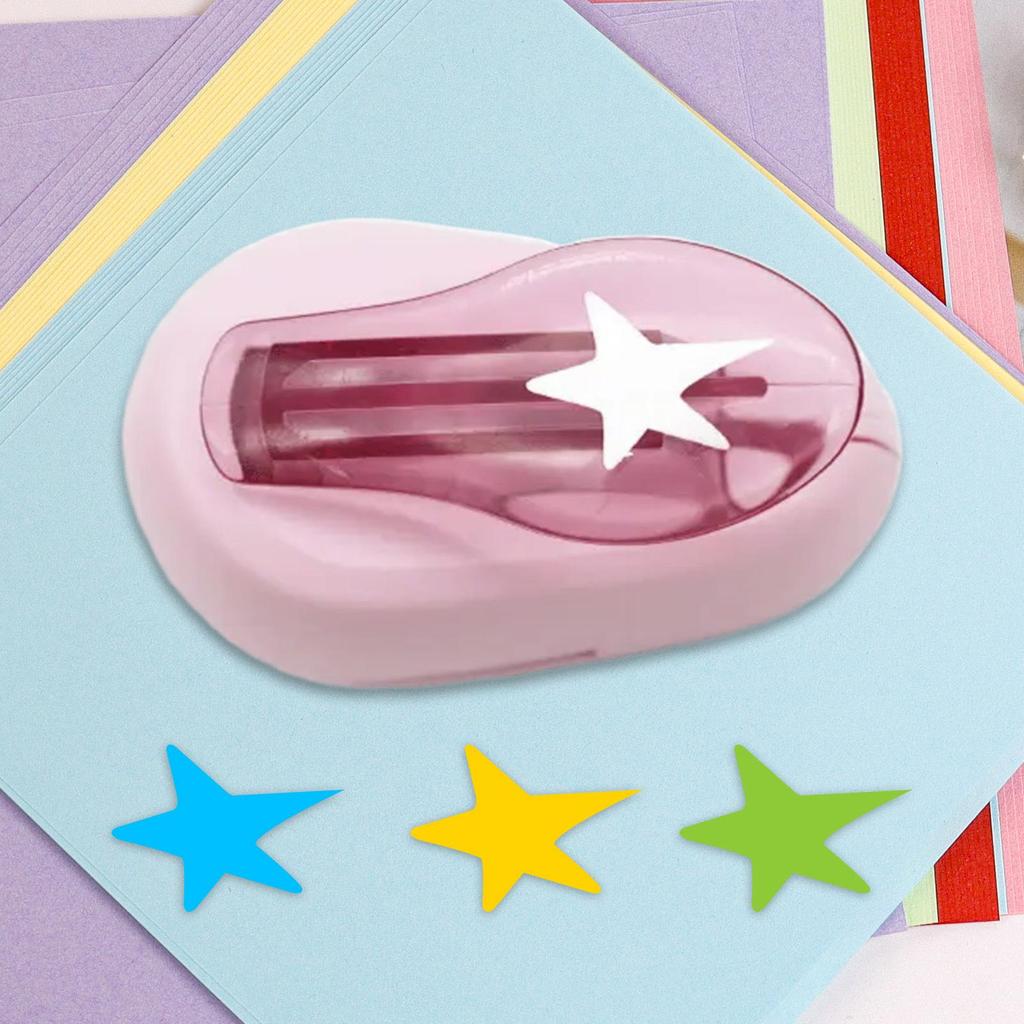 Manual Paper Punch Christmas Stamp Hole Punch Xmas Tree And Star Shaped Stamp Puncher Binder Scrapbook Stamps Hole Cutter