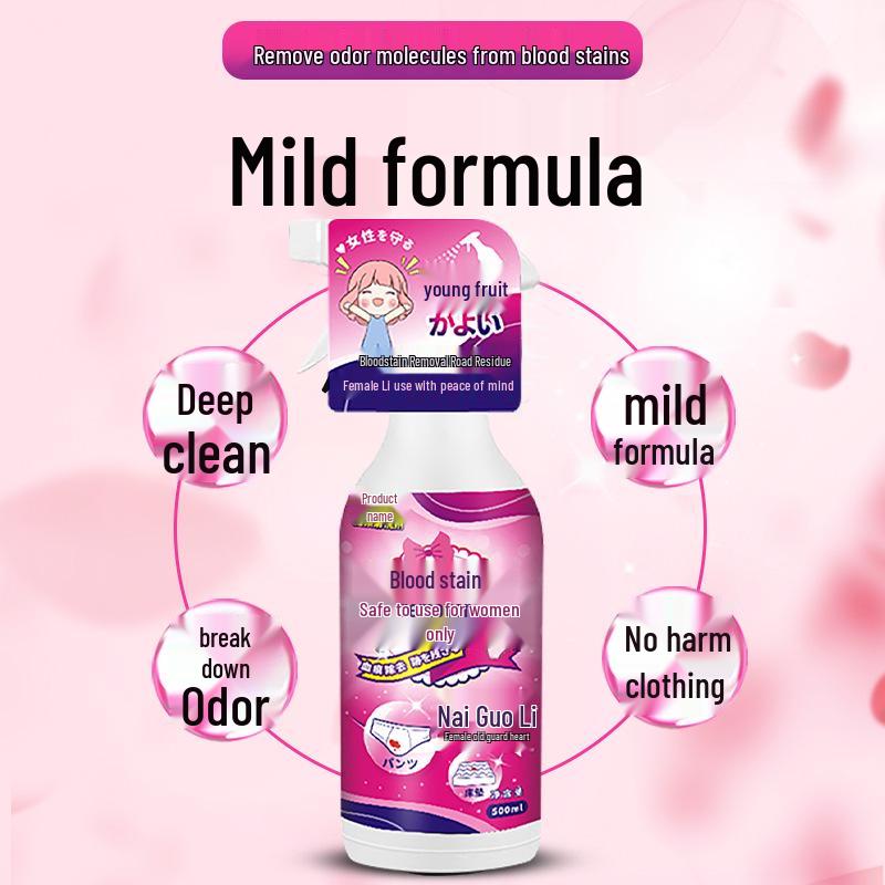 Menstrual Blood Stain Remover - Mattress & Bedsheet Protease Cleaner