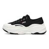 Fila Bread Comfortable Versatile Low-Top Canvas Shoes Women Sneaker Black White F12W221318FBG