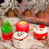 Christmas Towels Cake Modelling Hand Towels Santa Claus Snowman Christmas tree Embroidered Home Decor Kitchen Indoor Bathroom