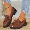 Women's Wide Width Driving Loafers, Tassel Slip-On Casual Flats, Comfortable Moccasin Shoes for Women