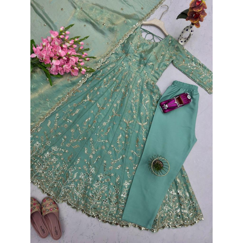 Indian Bollywood Ethnic Salwar Kameez Pakisatni Wedding Party Wear Anarkali Suit