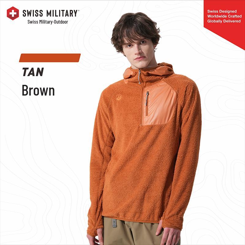 

Мужская легкая флисовая толстовка SWISS MILITARY для активного отдыха 2XL