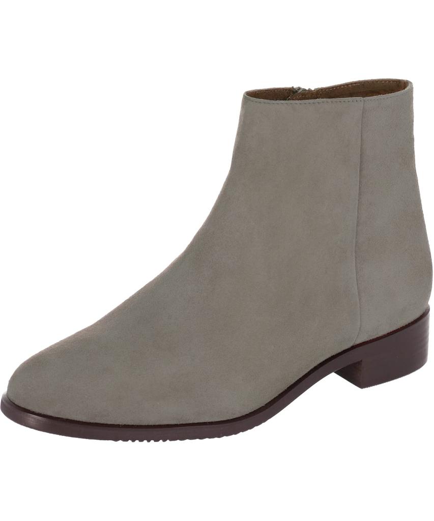 Success Short Round Sheepskin WIN430 2E [Wacoal Walk] Boots, Toe, 3.5cm Heel, (suede), DR, 22.5 Cm,