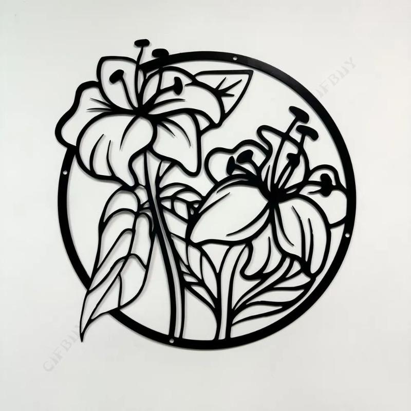 Metal Wall Art King Queen Panel Decor