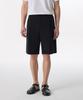 Musinsa Standard Solotex One-Pleat Wide Comfort Elastic Waist Shorts [Black]