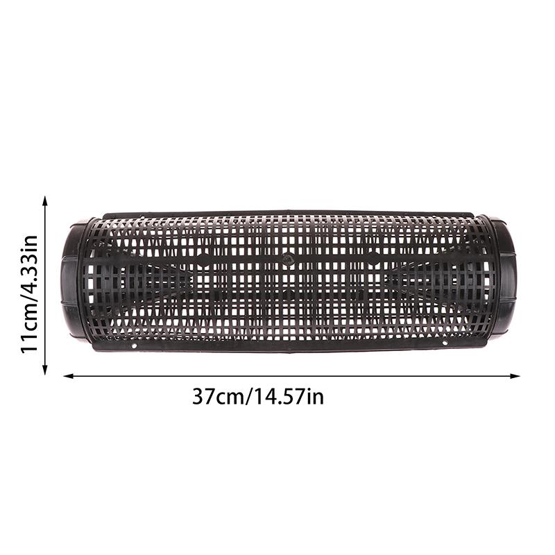 Portable Fishing Pot Black Lightweight Fish Net Cage Fishing Bait Trap Eel Loach Trap For Shrimp Crayfish Lobster