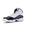 Air Jordan 6 Rings Concord Men Sneakers White Black-Dark-Concord 322992-104