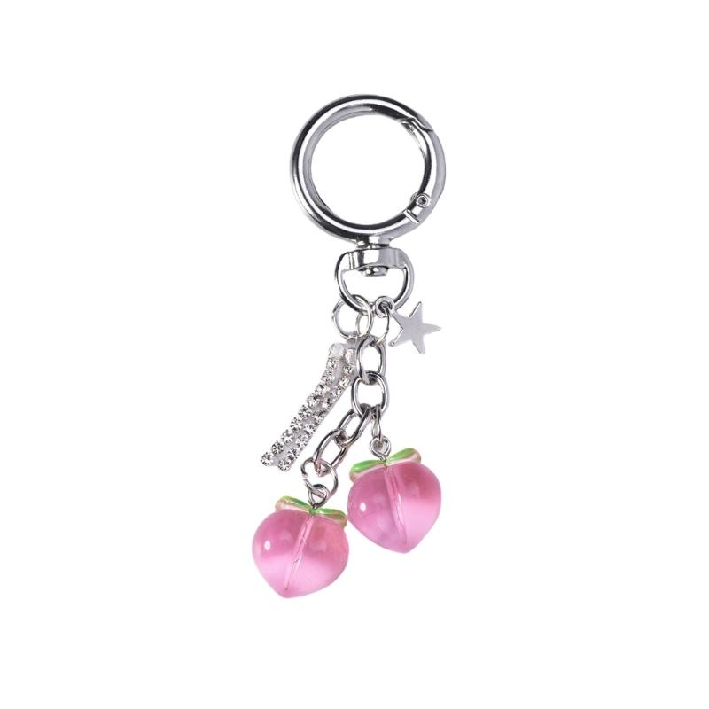 

Fruit Keychain Bag Charms for Women Purse Handbag Backpack Bag Pendant Charms Car Keyring Aesthetic Keychain Charms
