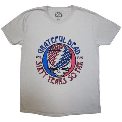 Grateful Dead Unisex Volwassen Stealie 60 T-shirt
