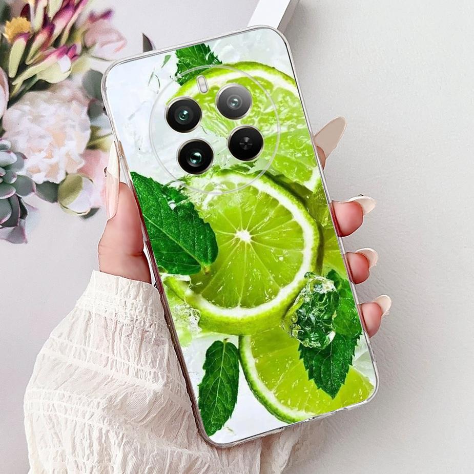 For Realme 12 Pro Plus Case RMX3840 Cute Cat Lucky Koi Painted Cover Soft Slim Phone Case For Realme 12 Plus Realme12 Pro+ Shell