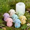 Latest Models 3D Fluffy Sheep Silicone Mold Cute Lamb for Sheep Candle Soap Resin Plaster DIY Aromatherapy Craft  Lovely