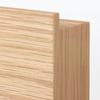MUJI Furniture That Can Be Attached To the Wall with Long Push Magnet Width 44 X Depth 4 X Height 9 Cm Oak Veneer 12939672