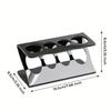 Modern 3D Printed Toothbrush Stand Organizers For Electric Brushes And Mouth Care Products In Delicate Black Or White