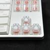 Lovely Cat Claw Resin Keycap for Mechanical Keyboard with Backlights Computer Keyboard Keycaps Replaces