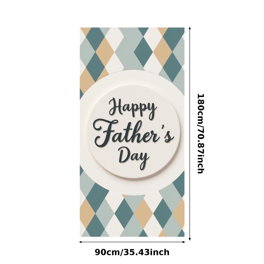 Decorative Design Holiday Banner Neutral Colors Party Decoration Durable Textured Pattern Photo Prop for Gift Presentation