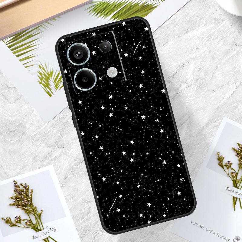 Stars Space Palm Trees Case For Xiaomi Redmi Note 13 14 Pro 12 11 10 15 Pro Plus Redmi 15 10C 12C 13C 14C 15C Cover
