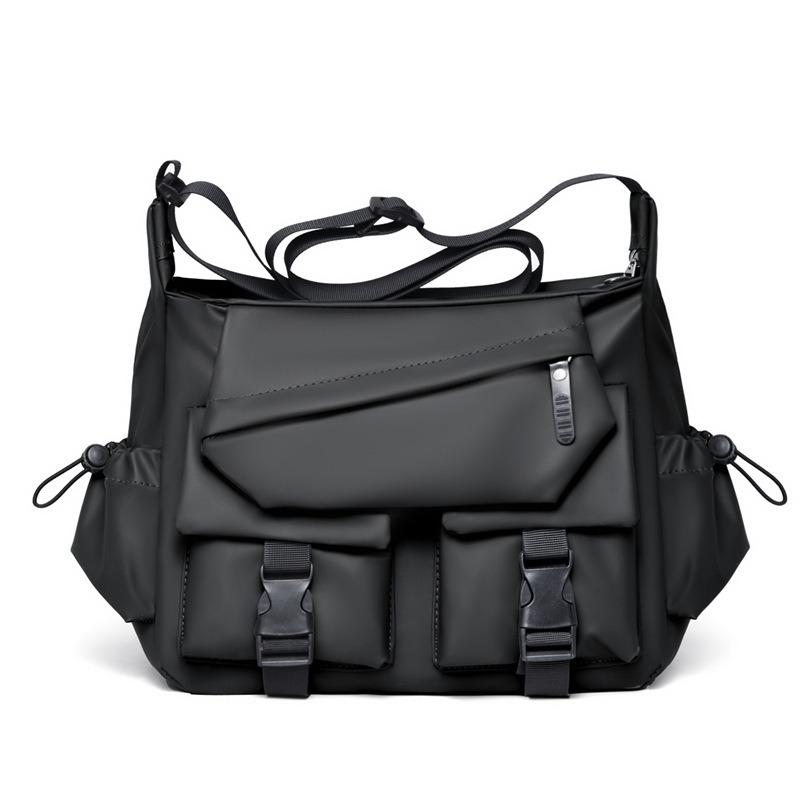 New fashion messenger bag simple male students daily commute shoulder bag cover type