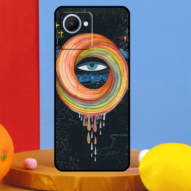 Indie Hippie Art For Realme C75 C71 C55 C53 C67 C61 C33 C63 C51 10 11 12 13 14 15 Pro Plus C65 GT7 Pro Case