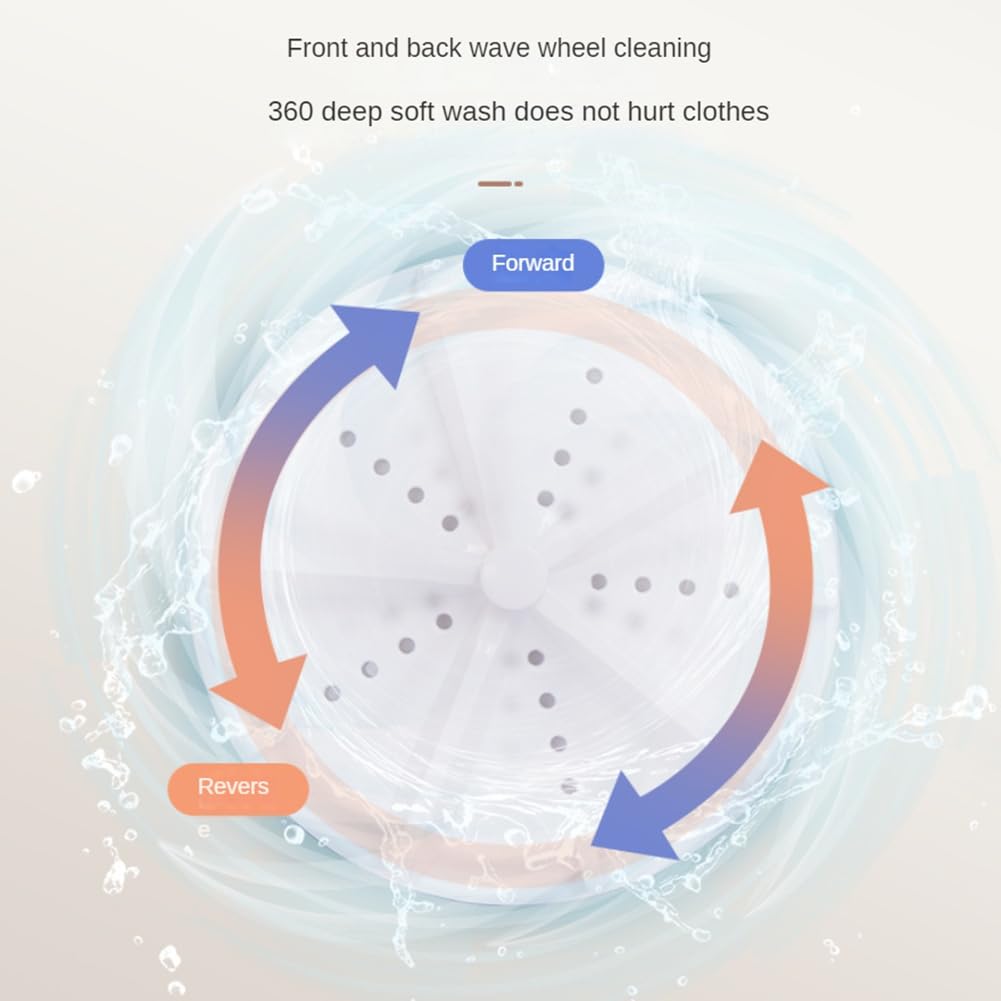 Mini Washing Machine Portable Student Dormitory Underwear Socks Desktop Small Washing Machine