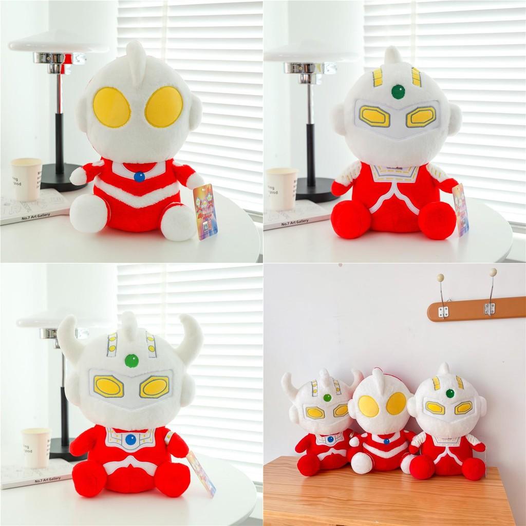 Plush Ultraman Toy Cartoon Cute Seven Taro Stuffed Doll Boy Kid Birthday Gift