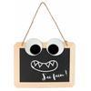 MégaCréa DIY - Très Gros Yeux mobiles adhésifs noir blanc 10 cm 2 pièces
