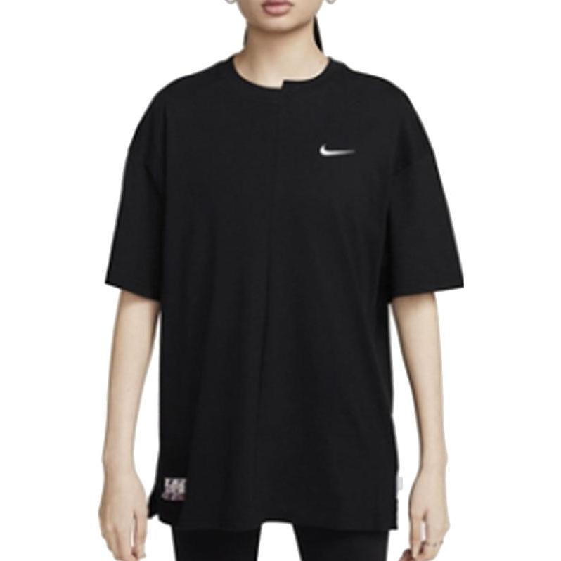 New Nike Sportswear Collection Training Crewneck T-Shirt Black FQ0366-010