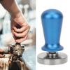 58mm Stainless Steel Detachable Coffee Tamper Coffee Accessories for Home Office Use Blue