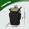 Crossbody Bag Accessory Pouch Organizer Storage Belt Nylon Zipper Hanging Suitable for Hiking