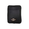 Coach Card Case Solid Color Leather Coin Purse Women Accessories Black 6303-IMBLK