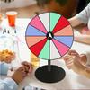 Tabletop Prize Turntable Erasable Reusable Fortune Wheel Fortune Party Turn Plate Wheel Prize Spinnings Game Enduring