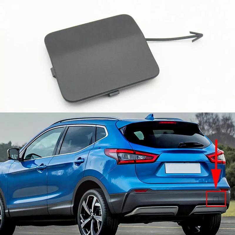Rear Bumper Tow Hook Eye Cover Trim Trailer Cover Cap For Nissan Qashqai 2018 2019 85071-DF60A-B151