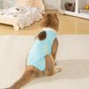 Adjustable Cat Recovery Suit Thin Cat Weaning Suit Cute Anti-scratch Care Clothes  for Small Dog