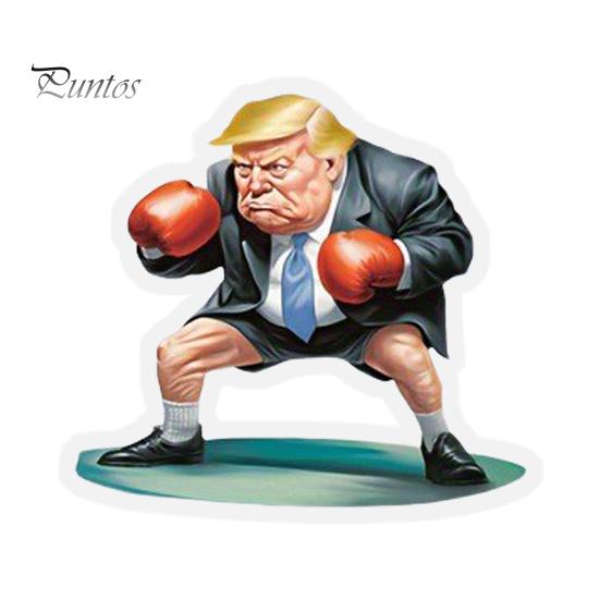 

1/5 шт. мультяшный президент Америки подвесное украшение зеркало заднего вида автомобиля 2D плоский США. Президент Акриловый подвесной брелок-украшение E