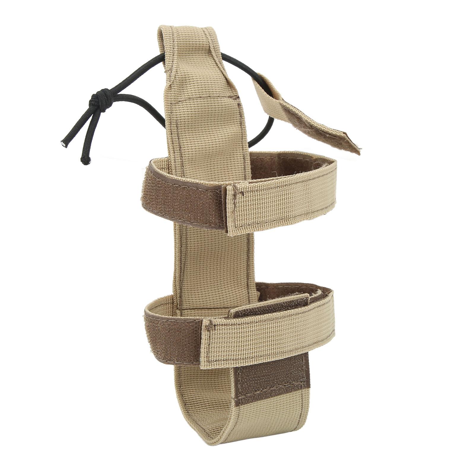 

Наружный держатель для бутылки Molle с ремешком, аксессуар для рюкзака для ходьбы, пешего туризма, цвет хаки хаки