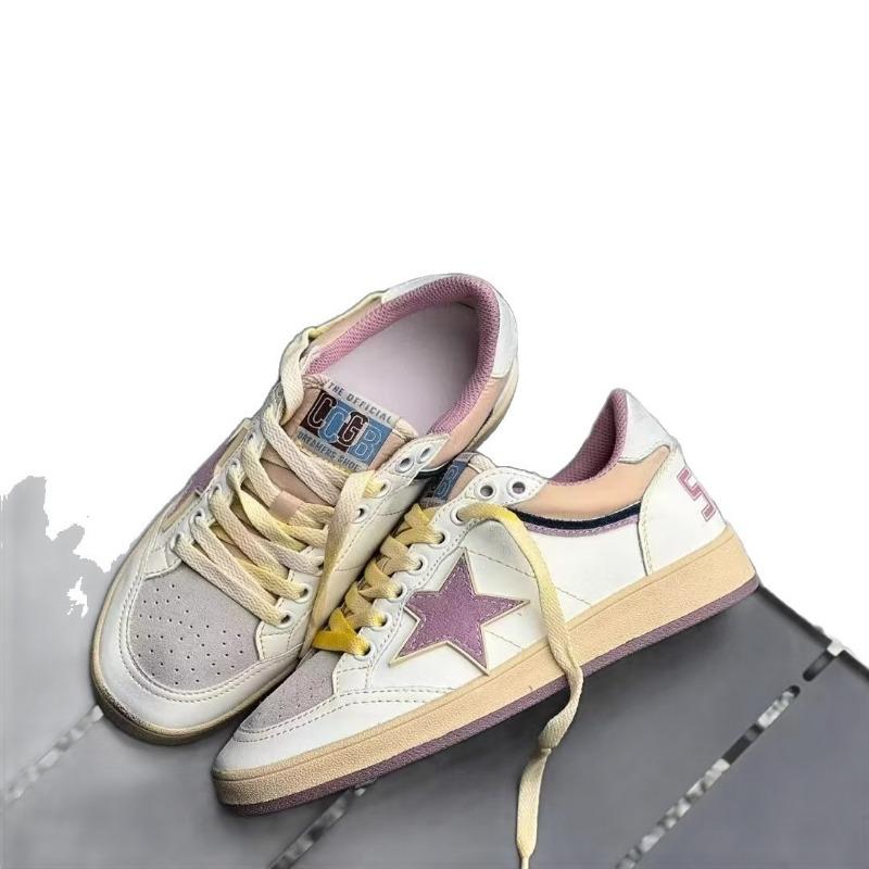 Small dirty shoes women's new leather old board shoes candy color leopard print handmade dirty shoes retro versatile single shoes