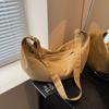 Simple shoulder dumpling bag women's summer lightweight college student messenger bag commuter handbag travel bag