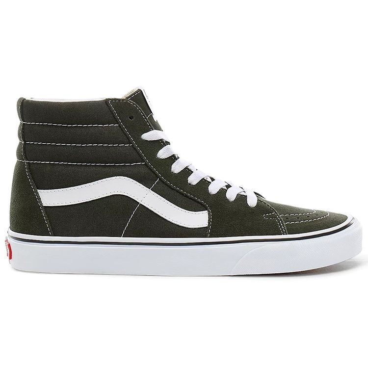 Vans Sk8 Canvas High Top Skate Shoes Unisex Sneakers Military-Green VN0A4BV62LE